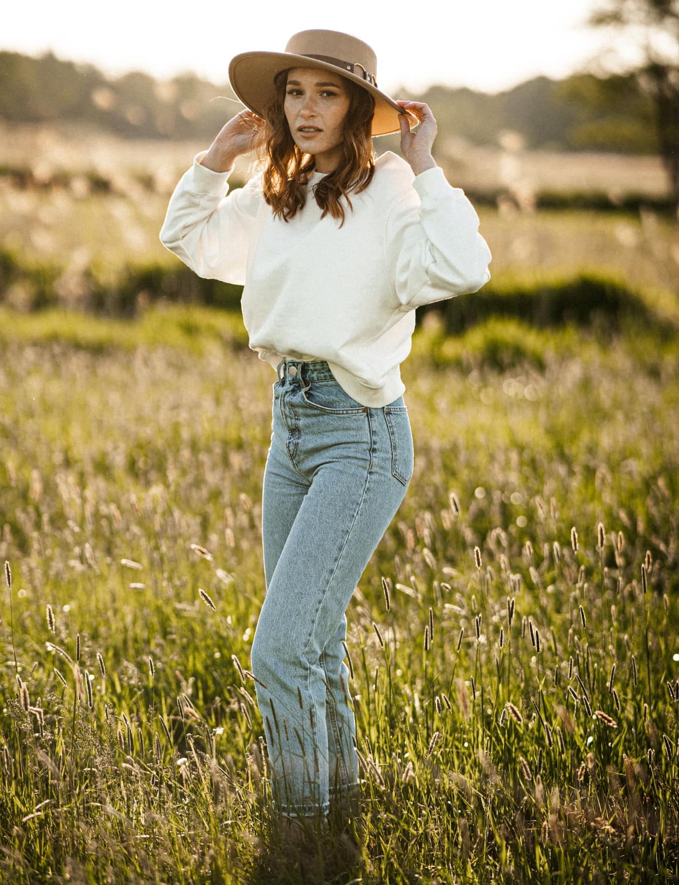 Damska bluza oversize biała Coconut