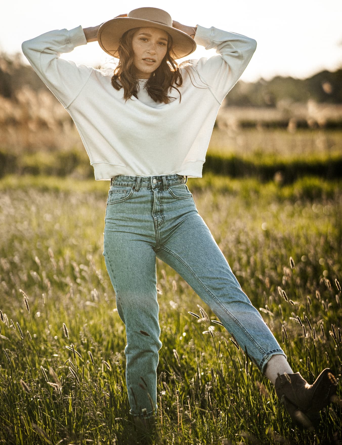 Damska bluza oversize biała Coconut