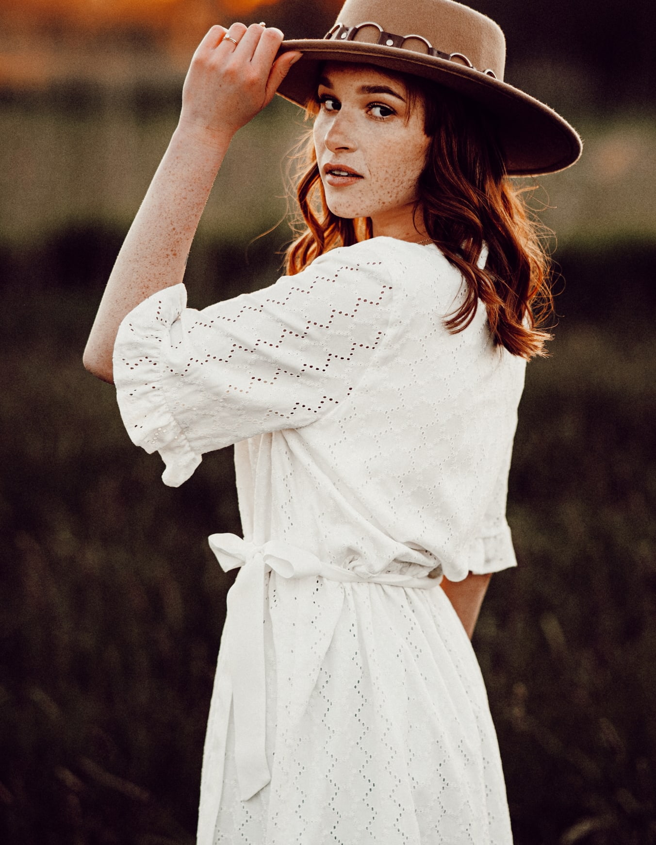 Biała boho sukienka Freedom