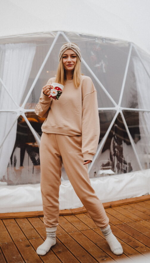 komplet dresowy damski bawełniany