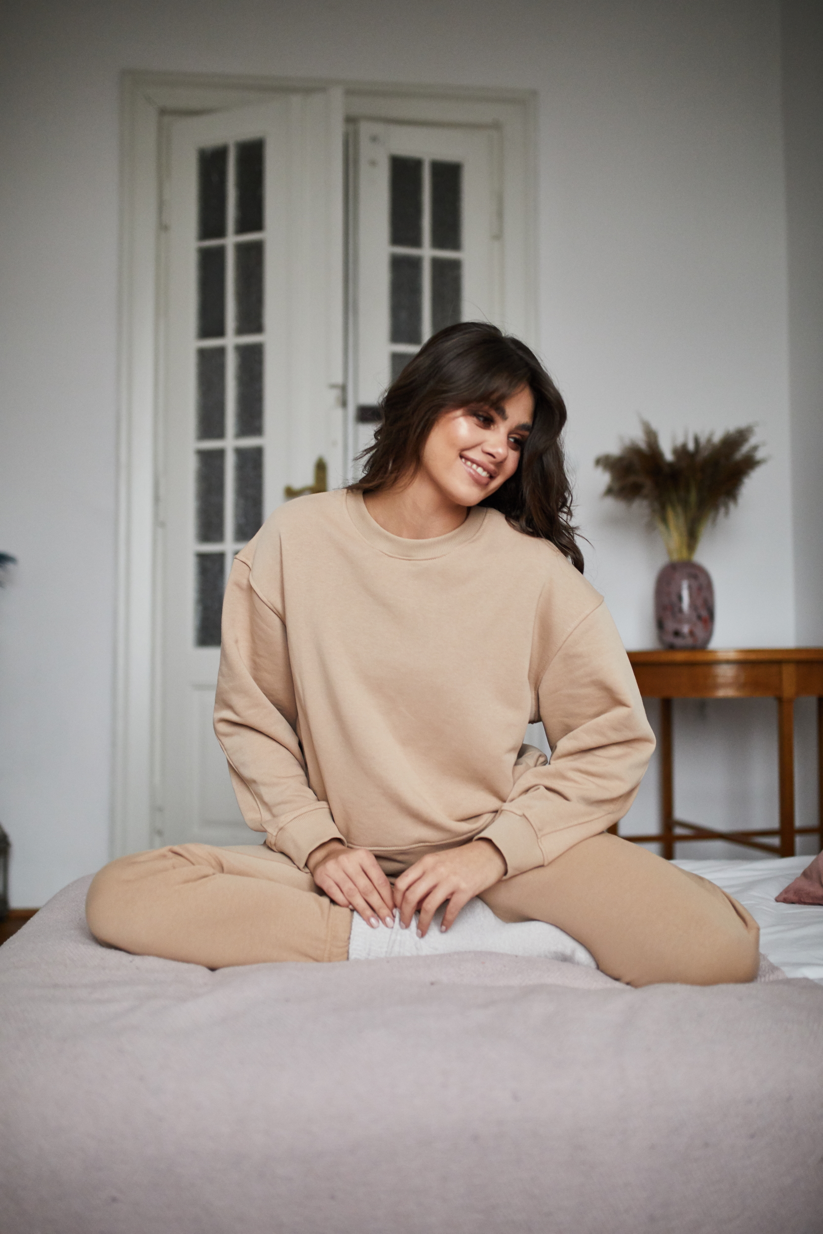 Damski komplet dresowy Caffe Latte